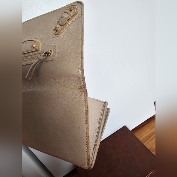 Authentic BALENCIAGA Metallic Edge Long snap wallet. - Picture 14 of 16